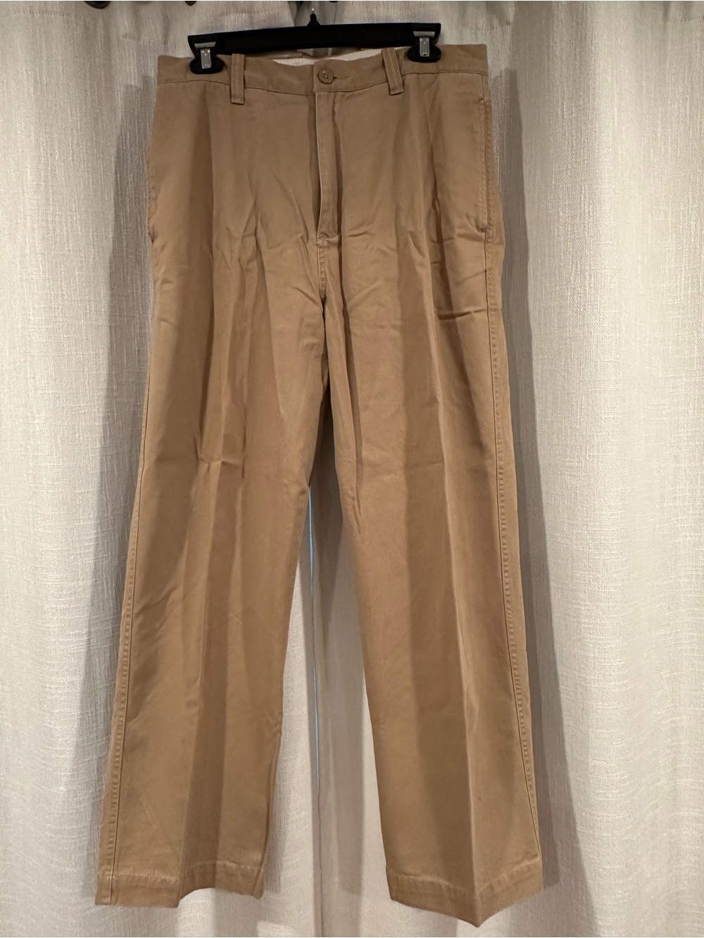 Sonoma Men's Khaki Straight-Leg Chinos - Tan